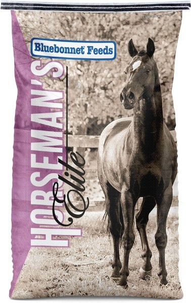 Bluebonnet Feeds Horsemans Elite Performance Race Track Sweet Horse Feed