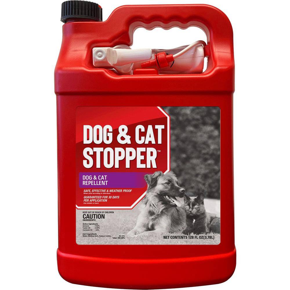 ANIMAL STOPPERS Dog and Cat Stopper Animal Repellent Gallon Ready-to-Use with Nested Sprayer WW-U-128