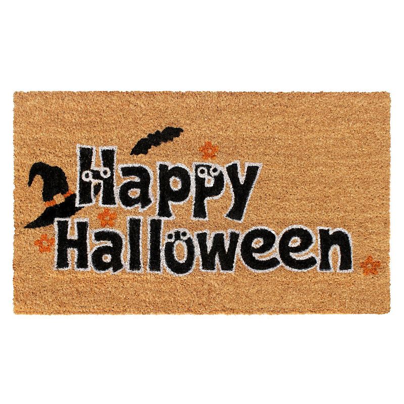 RugSmith Happy Halloween Doormat - 18'' x 30''