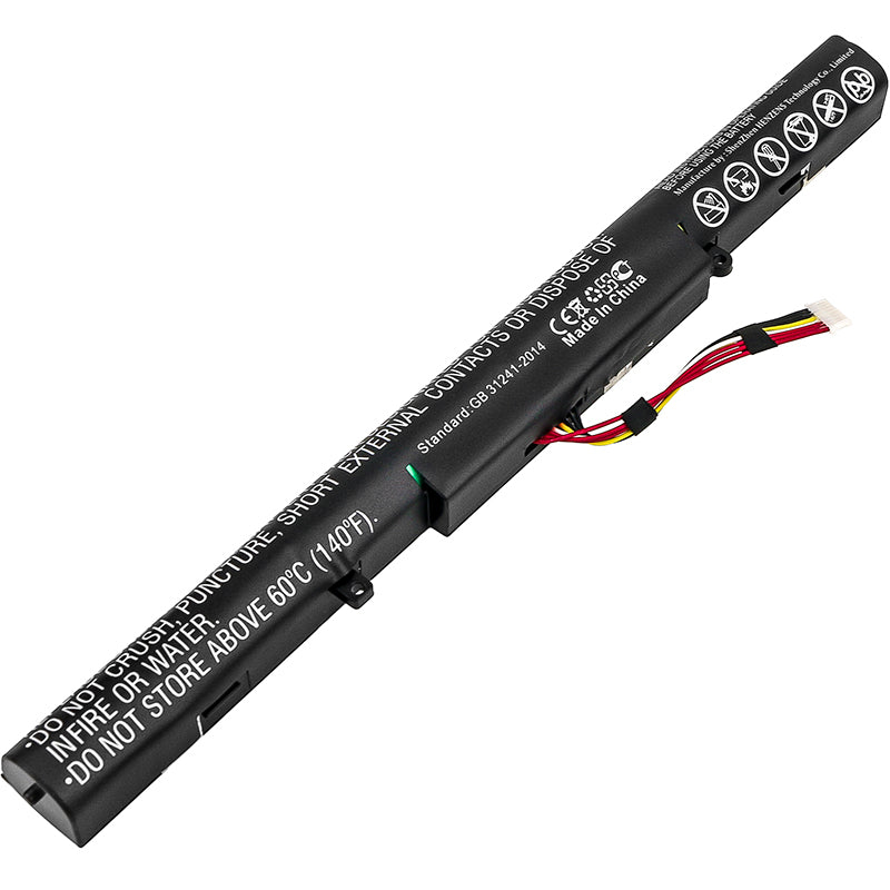 Asus GL553VD GL553VD1A GL553VD1B GL553VD2B GL55 Replacement Battery BatteryClerkcom Laptop and Notebook