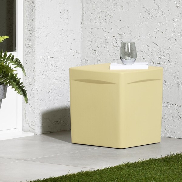 South Shore Dalya Square Outdoor Side Table