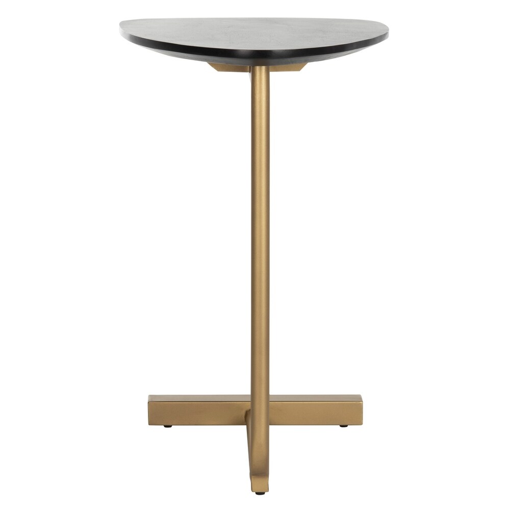 SAFAVIEH Kaiya C Table Black / Gold   19\