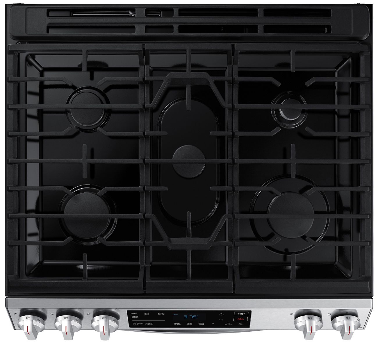  ADA 6 Cu. Ft. Fingerprint Resistant Stainless Steel Front Control Slide-In Gas Range