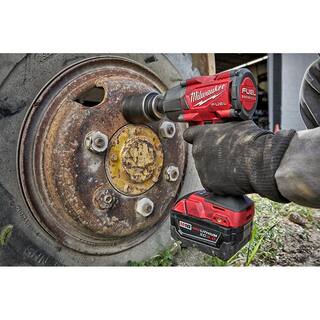 MW M18 FUEL GEN-2 18V Lithium-Ion Mid Torque Brushless Cordless 38 in. and 12 in Impact Wrench (2-Tool) 2960-20-2962-20