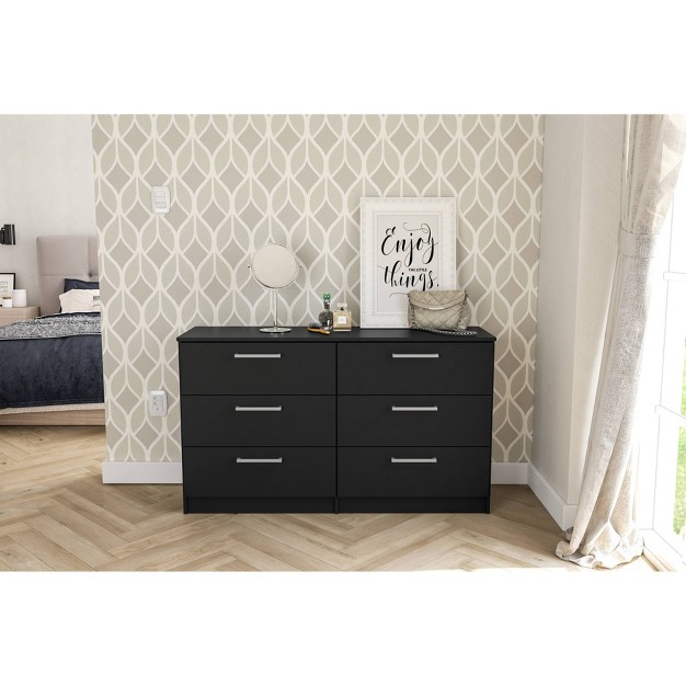 Juliette 6 Drawer Dresser Polifurniture