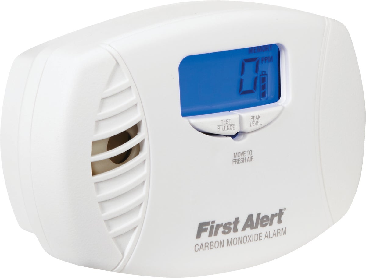 First Alert Easy To Read Digital Display Carbon Monoxide Alarm White