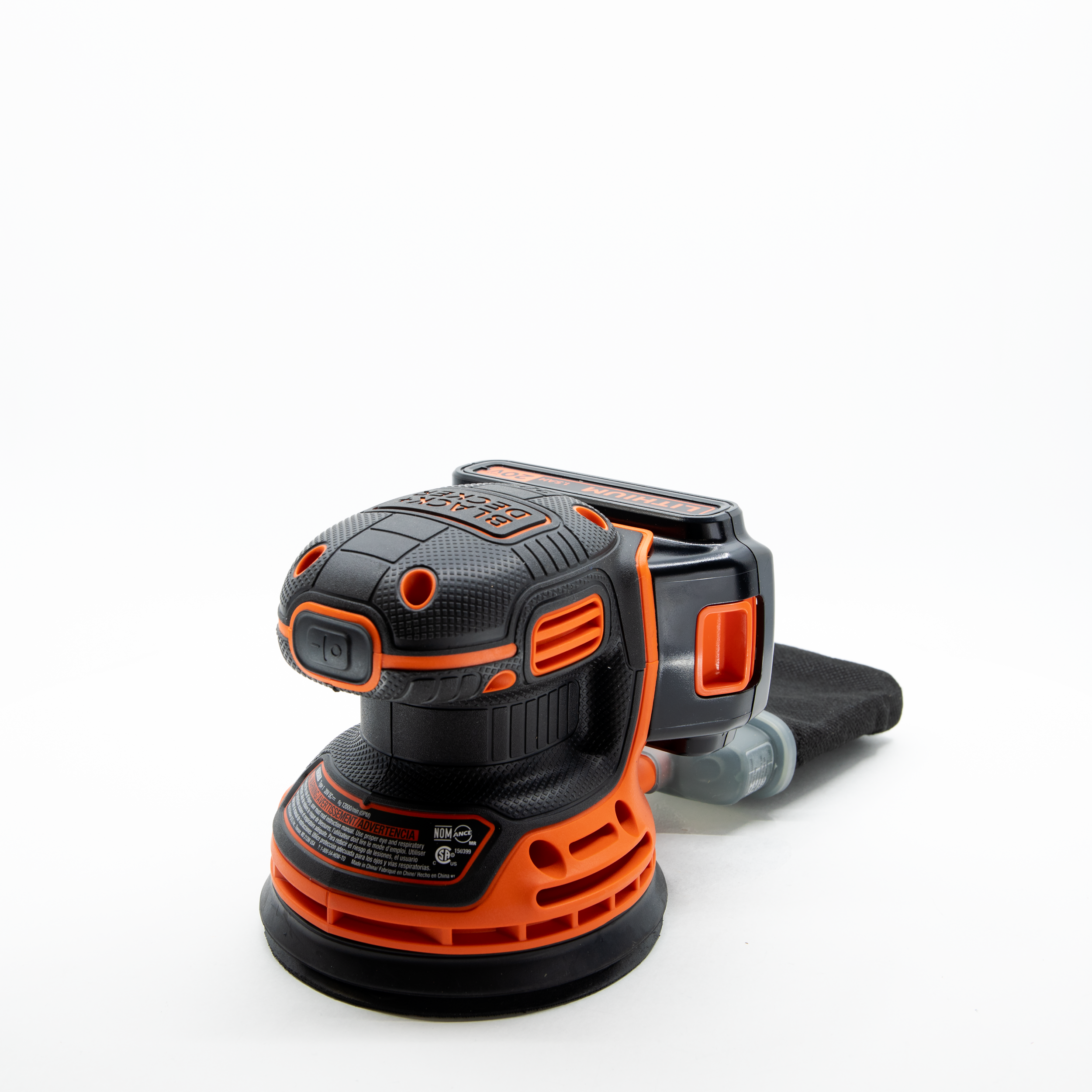 20V MAX* Random Orbital Sander, Cordless