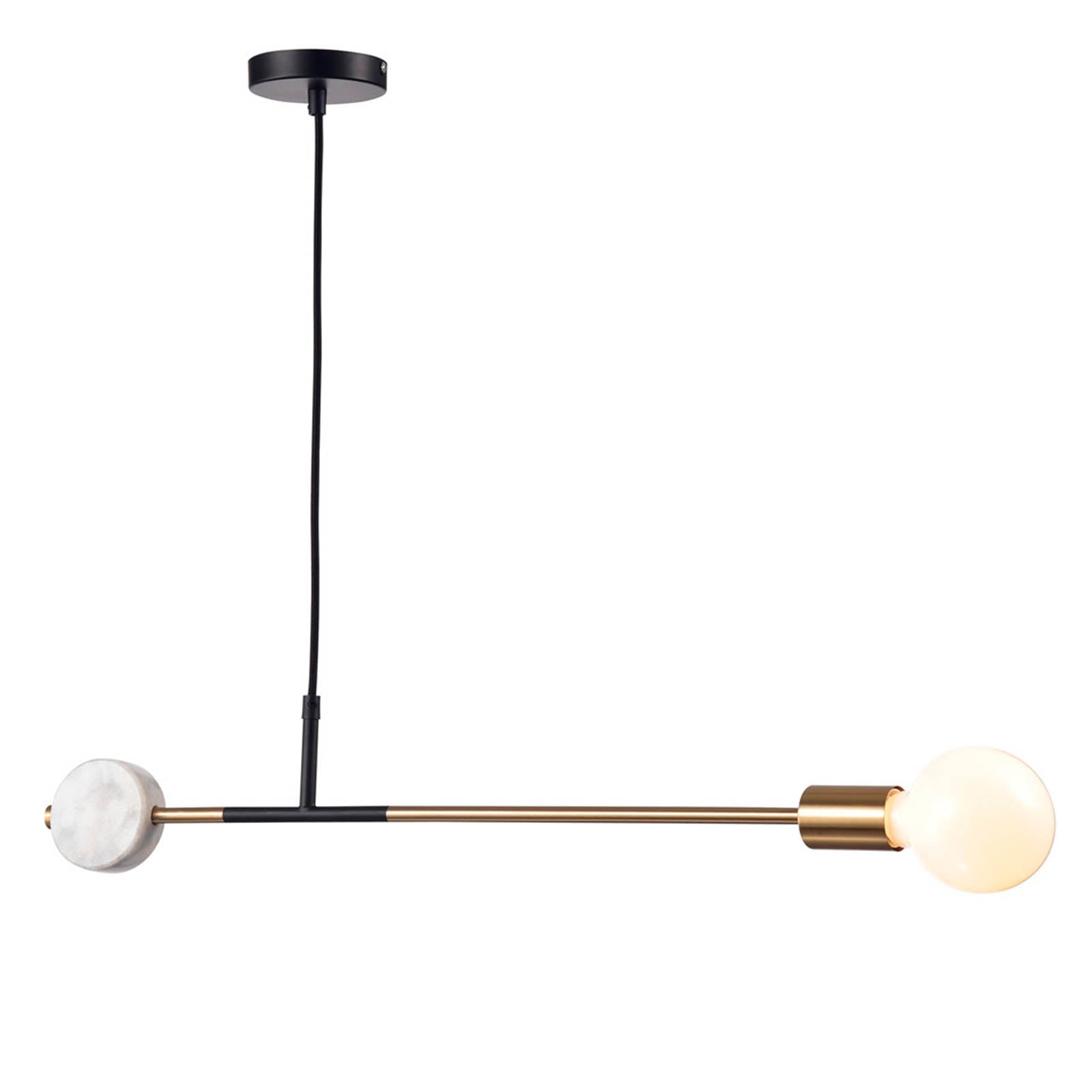 Industrial Pendant Lamp With Natural Marble Cl1203A-G