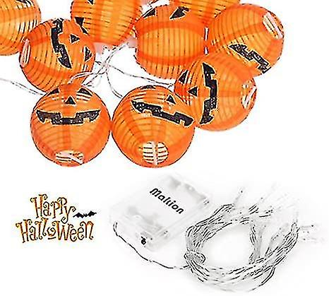 Jack-o-lantern 3 Pieces Of Thanksgiving Decoration Maple Autumn String Lights