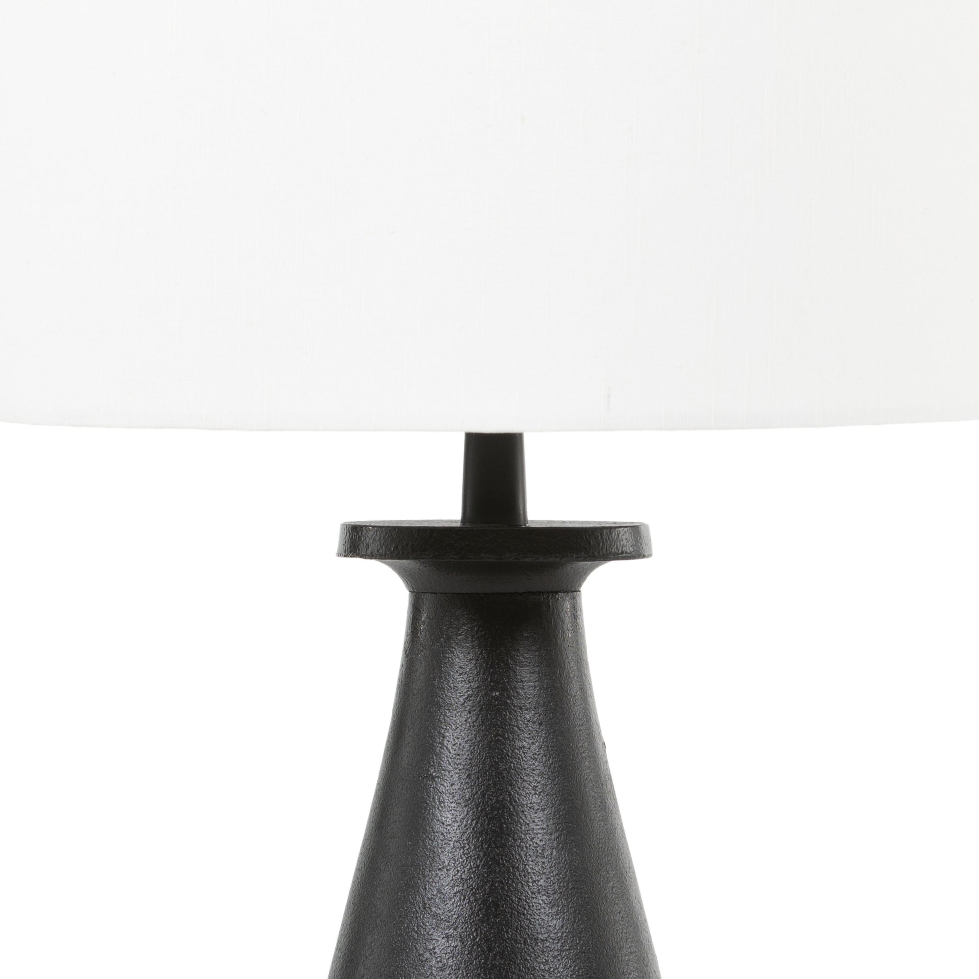 Innes Table Lamp in Textured Black