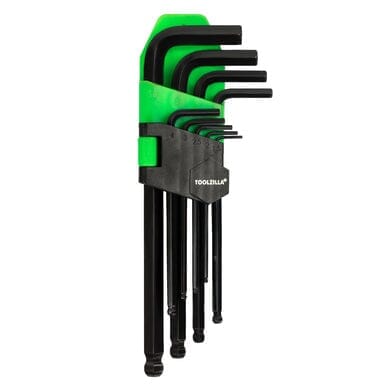 TOOLZILLA 9 Piece Long Arm Hex Allen Key Set