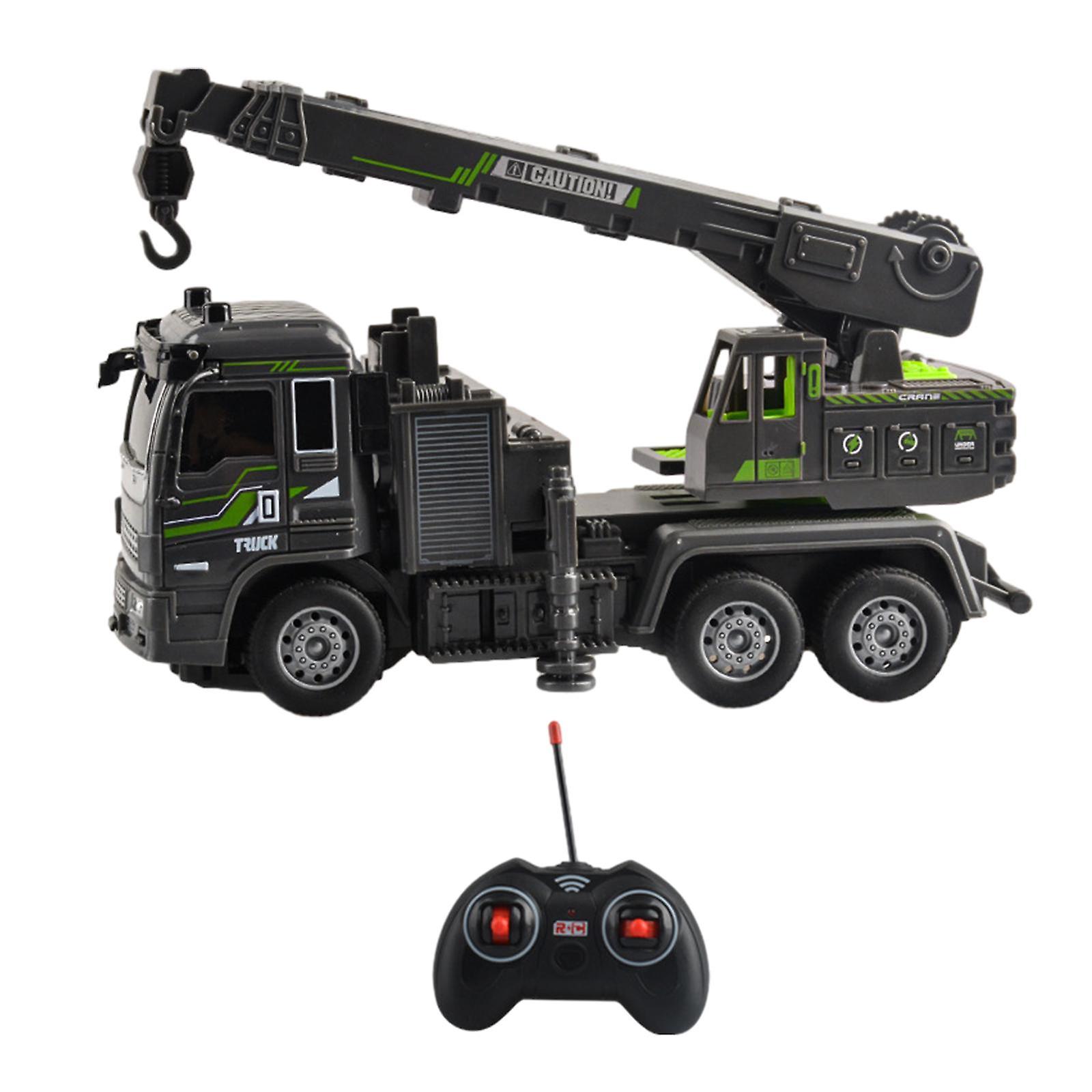 1:32 Rc Engineering Car Toy 6wd Electric Construction Model Toy Car For Kids Engineering Crane