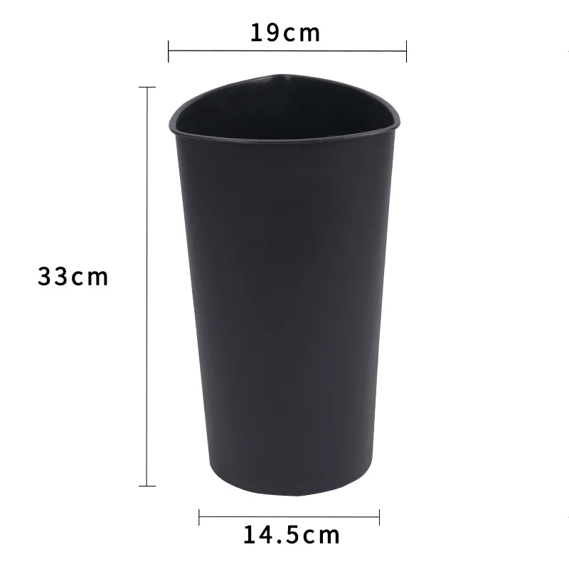 Triangular flower bucket Plastic vase Flower and gardening supplies