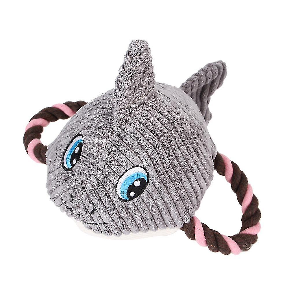 Dog Chew Toys Pet Puppy Squeaky Toy Cute Shark Toys Stuffed Squeaking Animals Plush Tortoise Training Squirrel Pet Supplies