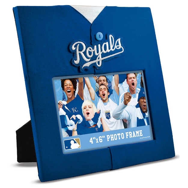 Masterpieces Team Jersey Uniformed Picture Frame Mlb Kansas City Royals