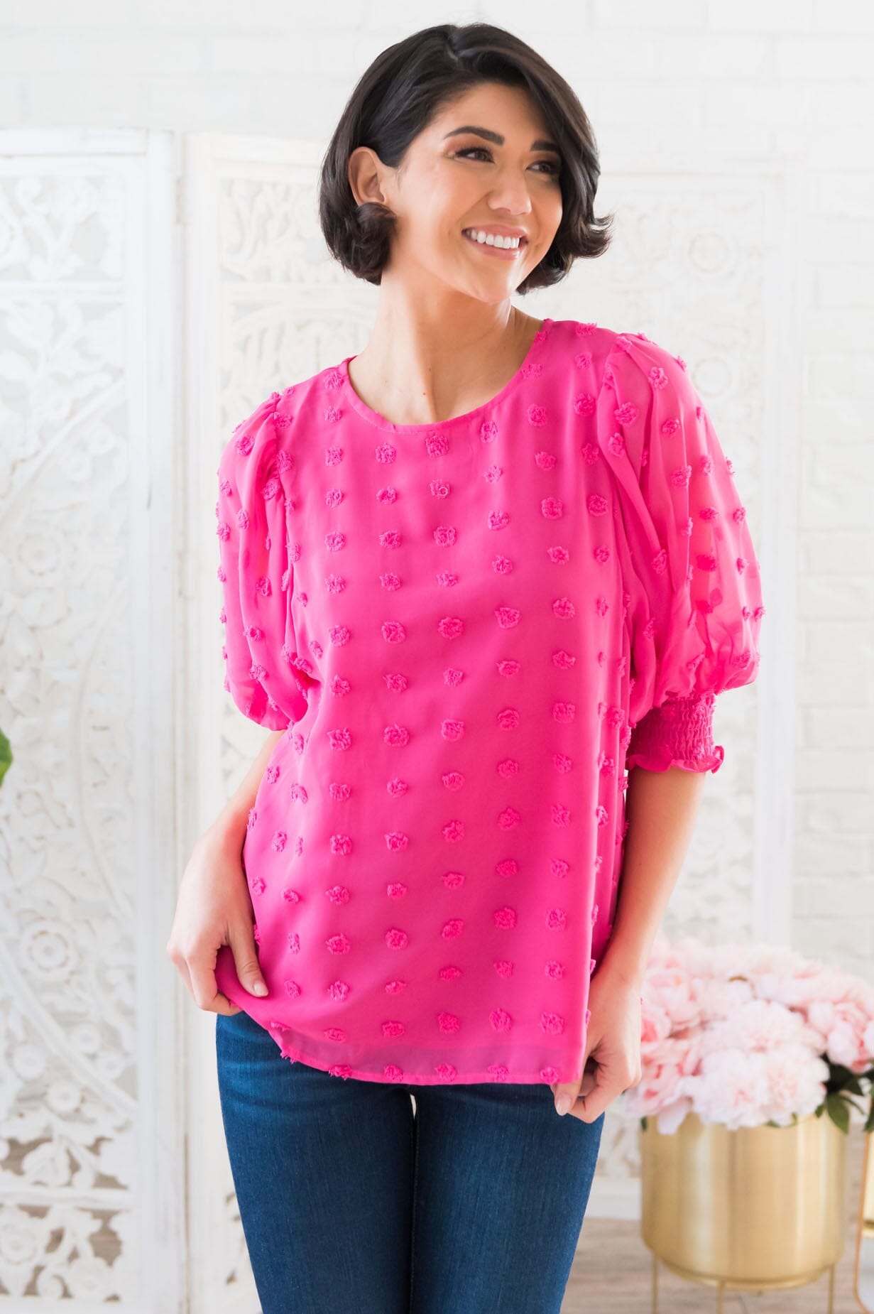 Youthful Heart Modest Blouse