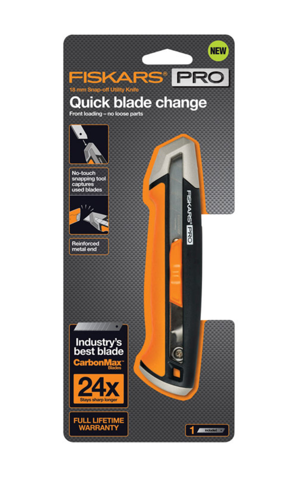 FISKARS SNAPOFF KNF 18MM