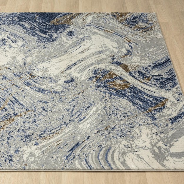 Luxe Weavers Modern Marble Abstract Area Rug