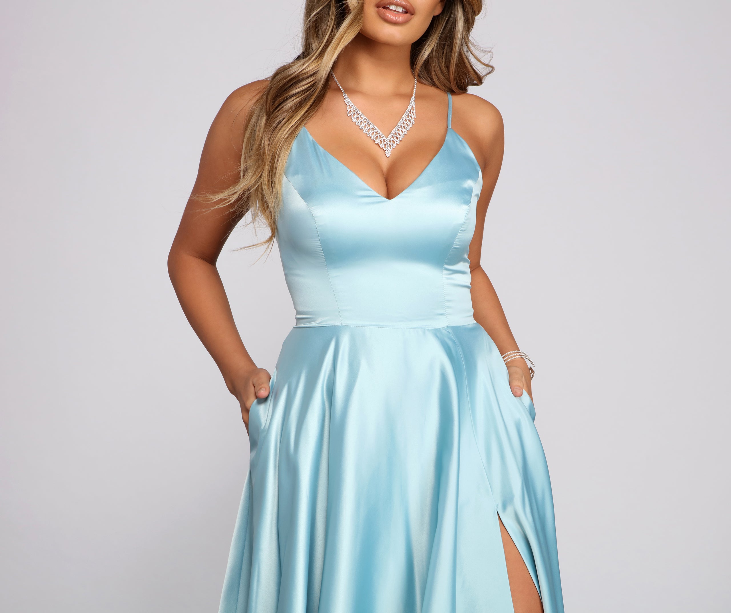 Juliet Formal High Slit Dress 2