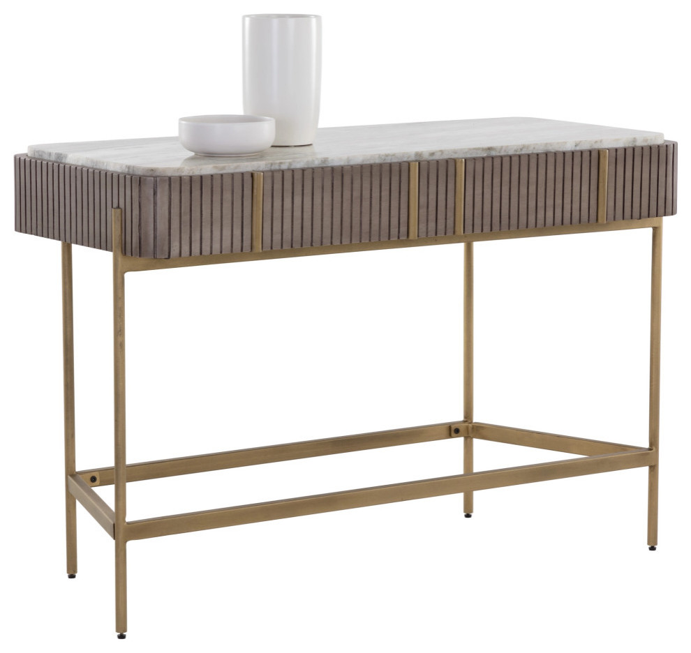 Mauro Console Table   Contemporary   Console Tables   by Sunpan Modern Home  Houzz