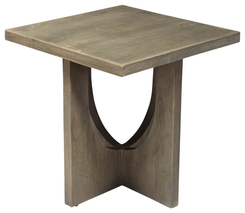 Crestview 24.5 quotSquare End Table CVFNR786   Transitional   Side Tables And End Tables   by Crestview Collection  Houzz