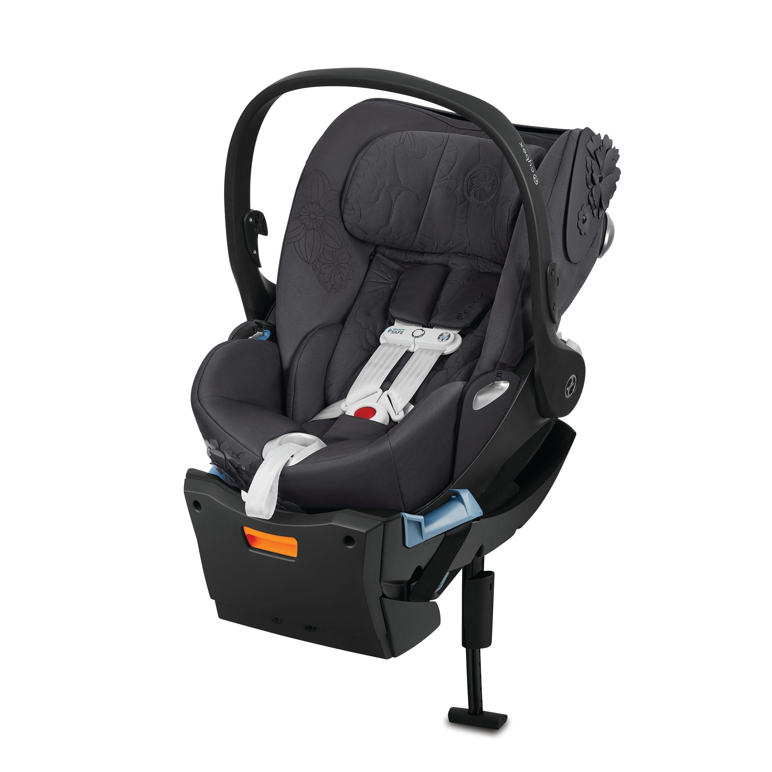 cybex-cloud-q-infant-car-seat-with-sensorsafe-simply-flowers