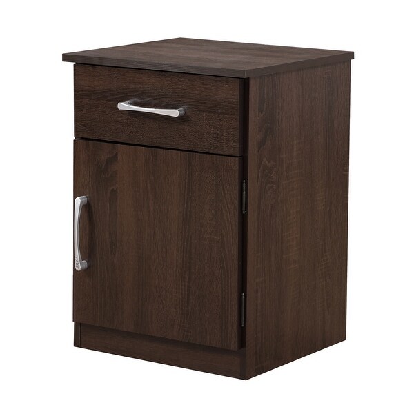 Alston 1-Drawer Nightstand (24 in. H x 16 in. W x 18 in. D) - - 35170030