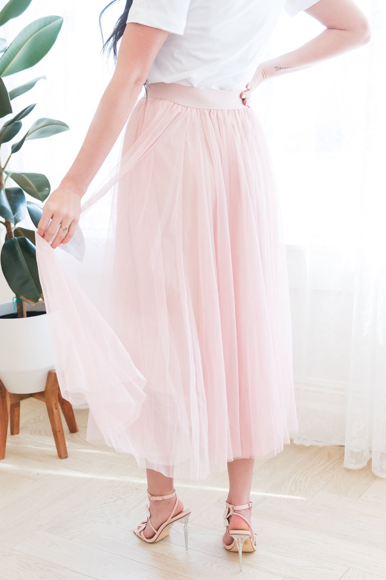 Forever Soulmates Modest Tulle Skirt