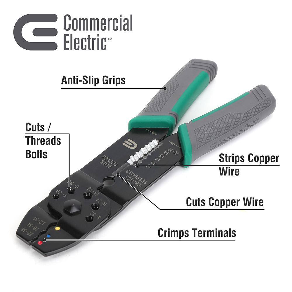 Commercial Electric 8 in. Multi-Purpose Wiring Tool CE190206