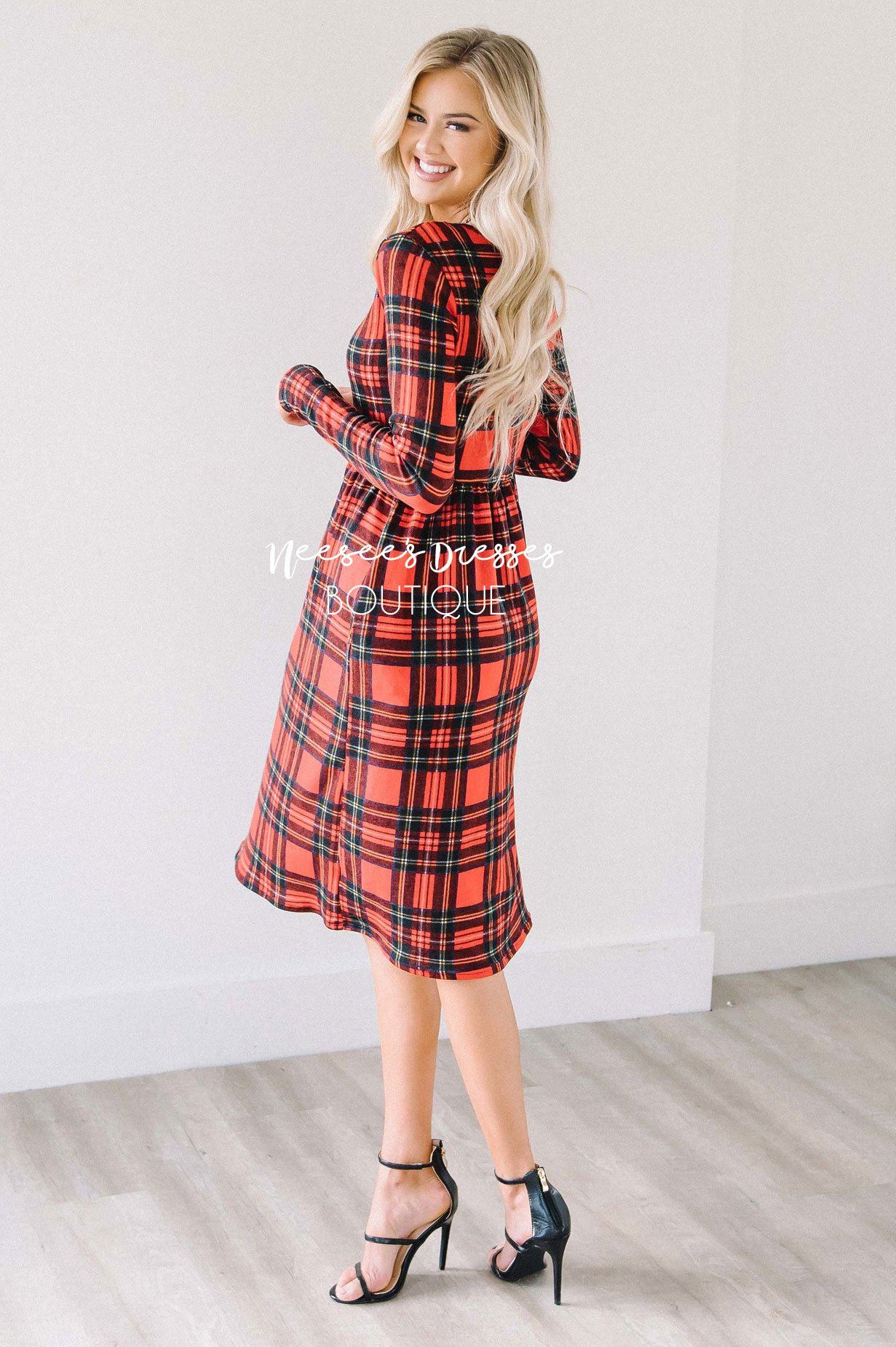 The Nellie Plaid Dress