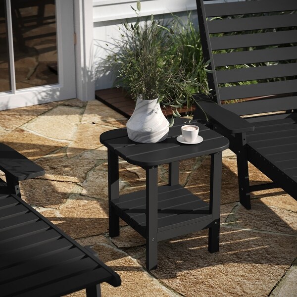 AllWeather Adirondack Style Patio Side Table