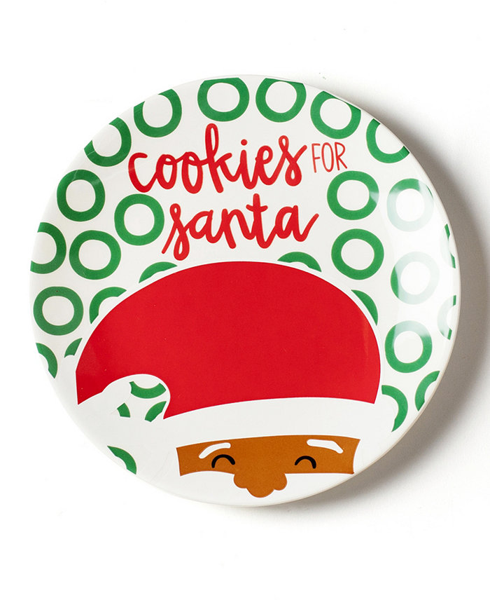 Coton Colors North Pole Cookies for Santa Plate