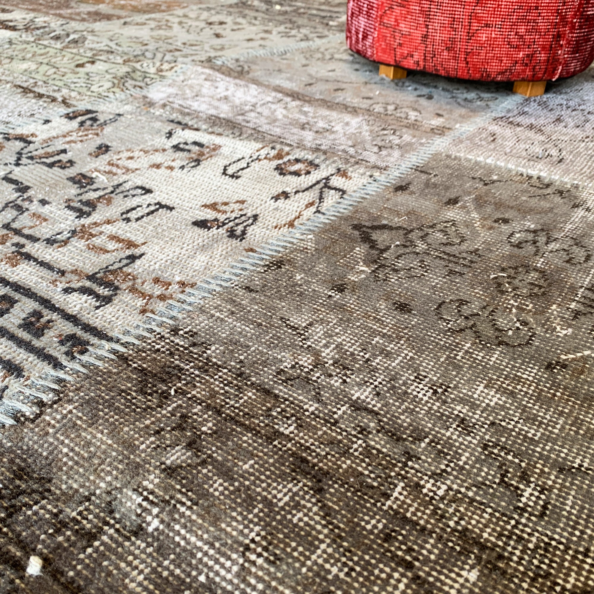 300X200 Cm Hali Bursa Handmade Over Dyed Rug  Pw065