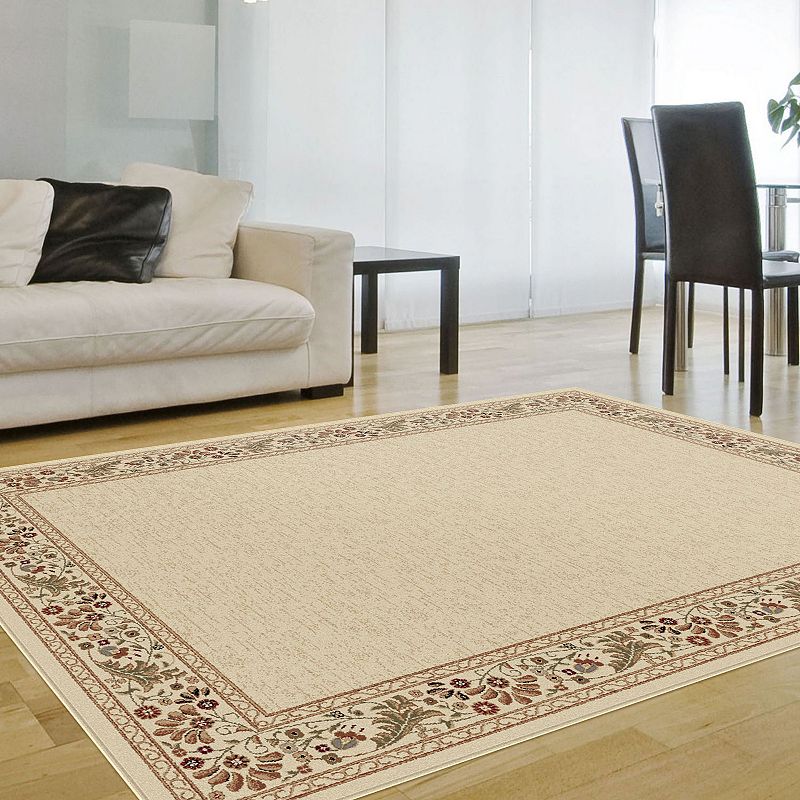 KHL Rugs Sensation Harper Framed Floral Rug