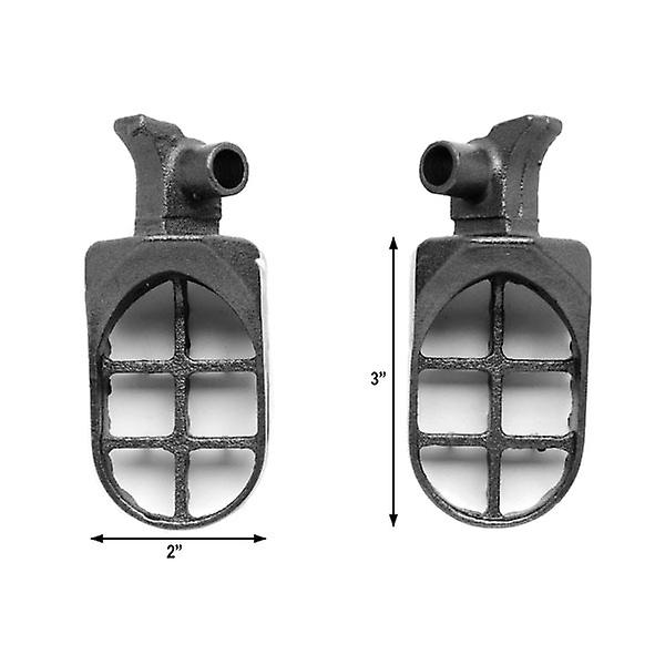 MX Foot Pegs Motocross Dirt Bike Footrests L and R Compatible with 1998-2005 Gas Gas Enducross EC 250