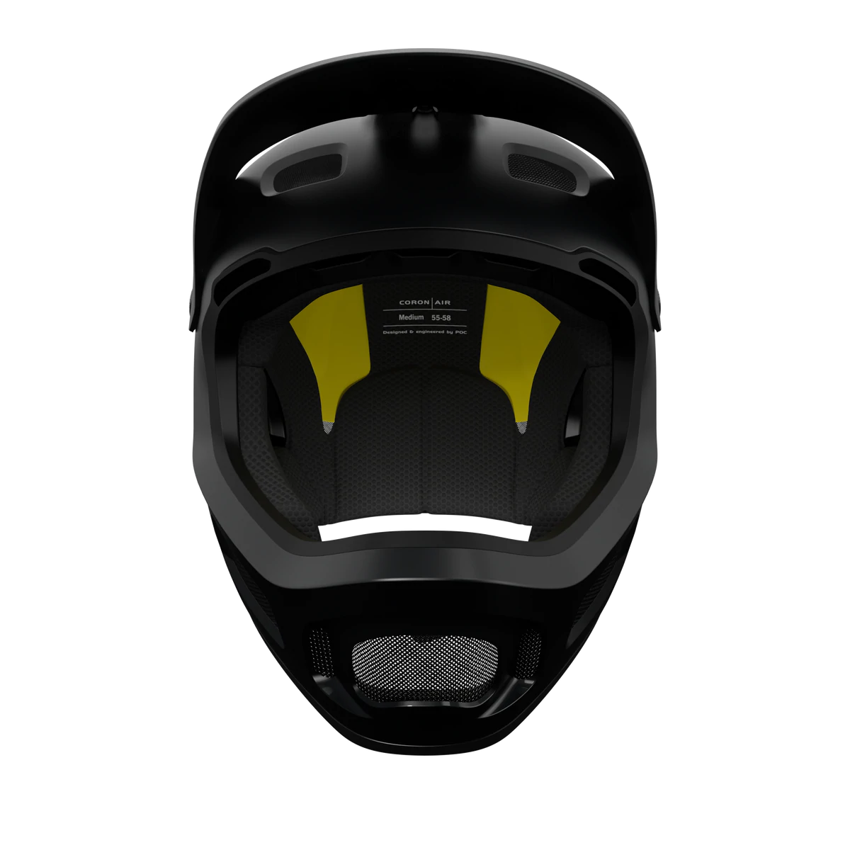 POC Coron Air MIPS Full Face Helmet - Uranium Black