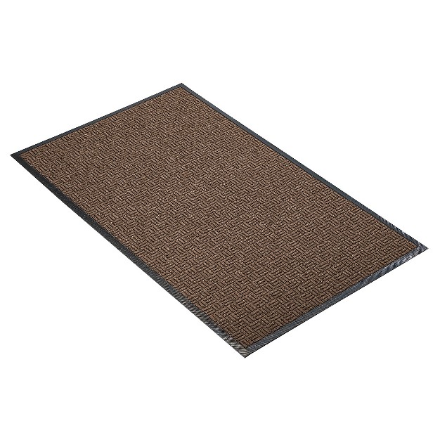 3 x27 x4 x27 Solid Doormat Brown Hometrax