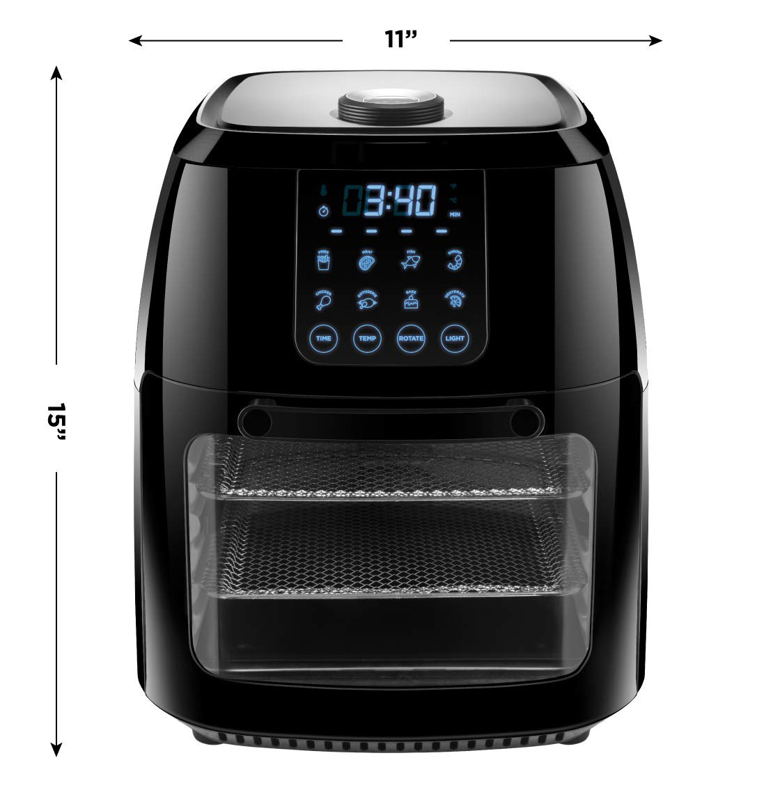 6.3-Qt 4-In-1 Digital Air Fryer