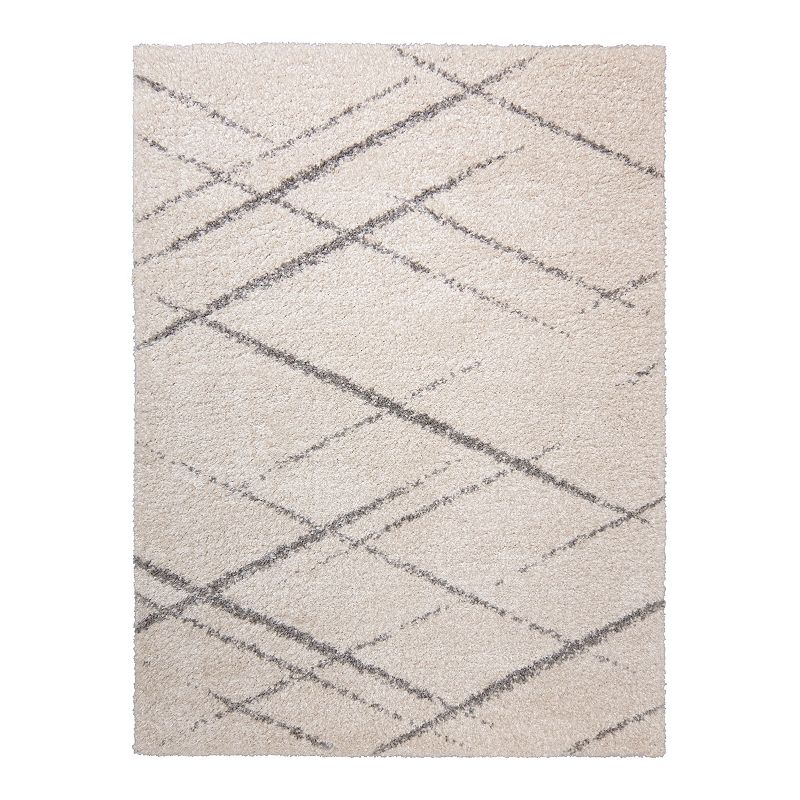 Gertmenian Holmby Corfu Ivory Shag Area Rug