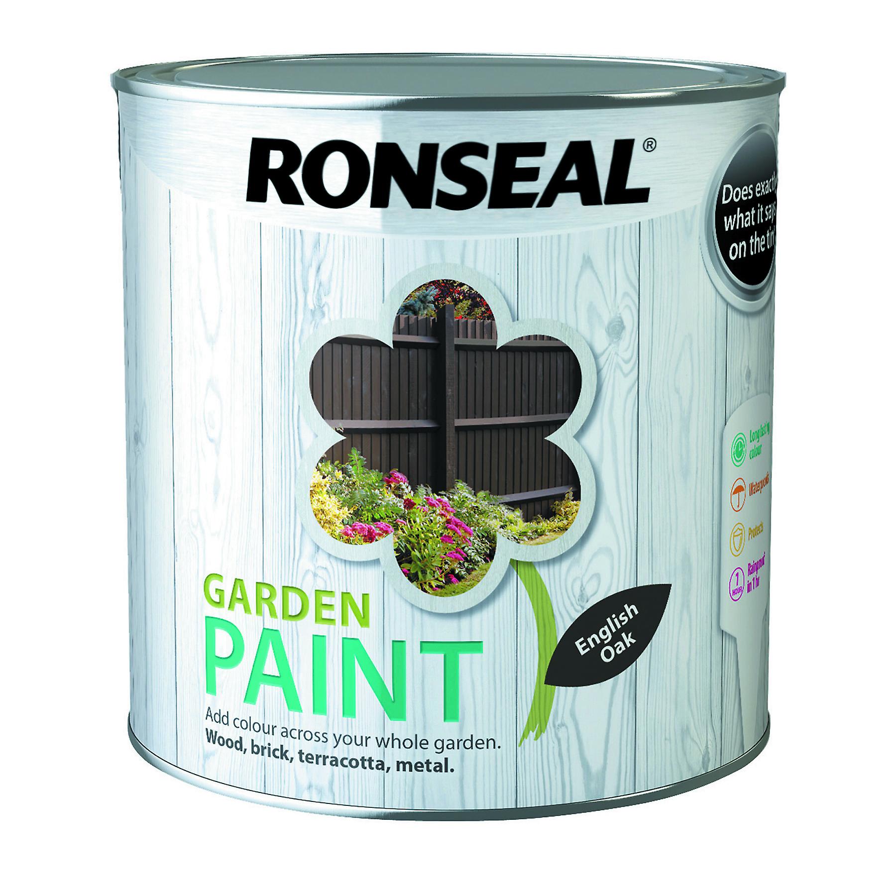 Ronseal Outdoor Garden Paint 2.5L English Oak