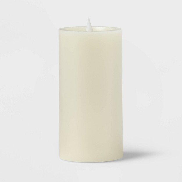 X 6 quot Pillar Candle Cream