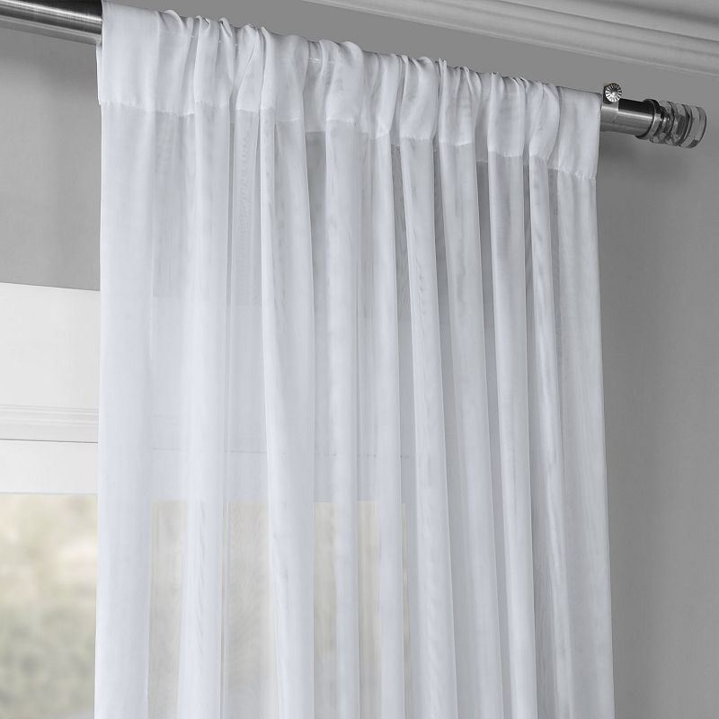 EFF 1-Panel Signature Sheer Window Curtain