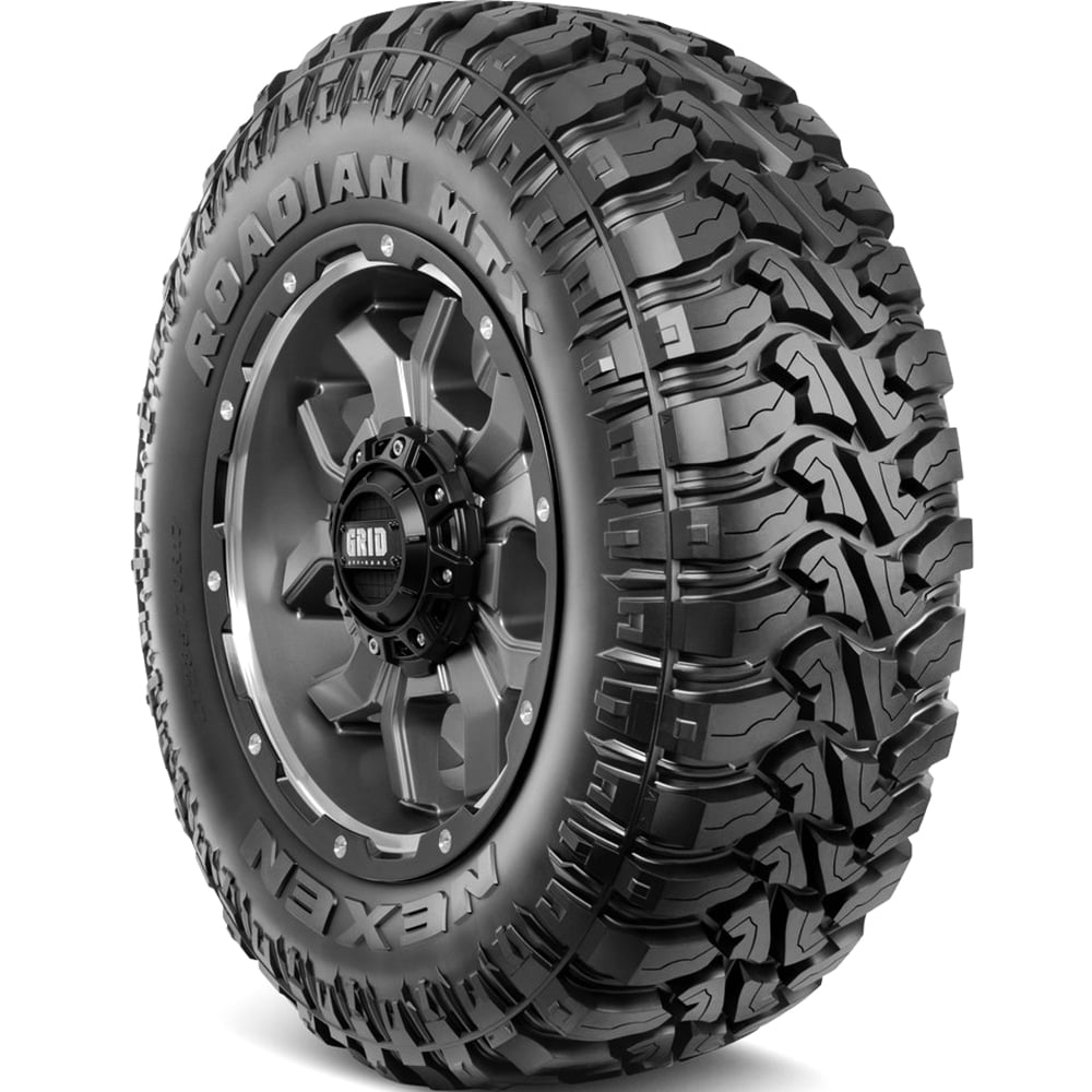 Set of 4 (FOUR) Nexen Roadian MTX LT 35X12.50R17 121Q F 12 Ply M/T Mud Tires