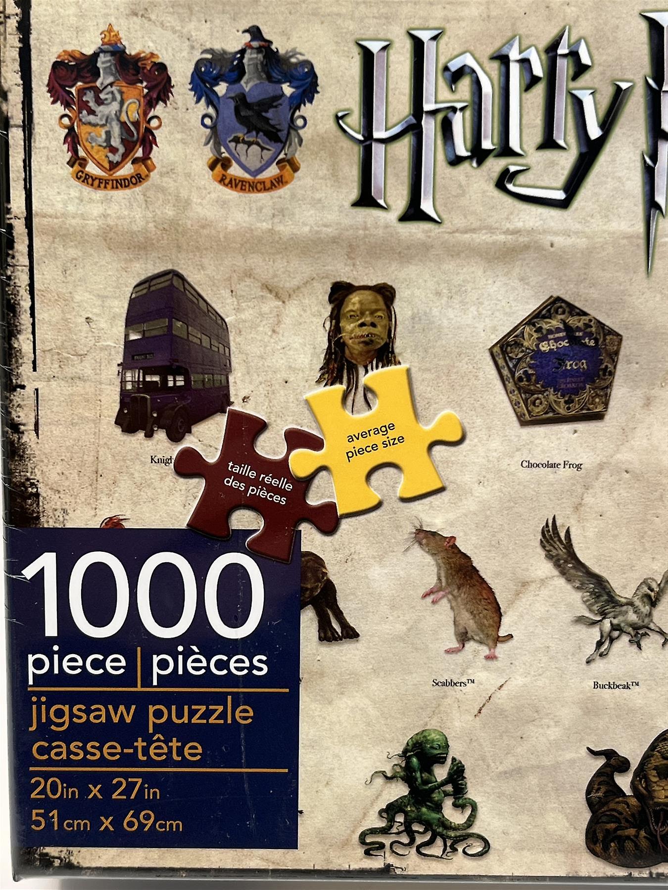 Harry Potter The Magic of Wizarding World 1000 Piece Jigsaw Puzzle 20 Inch x 27 Inch