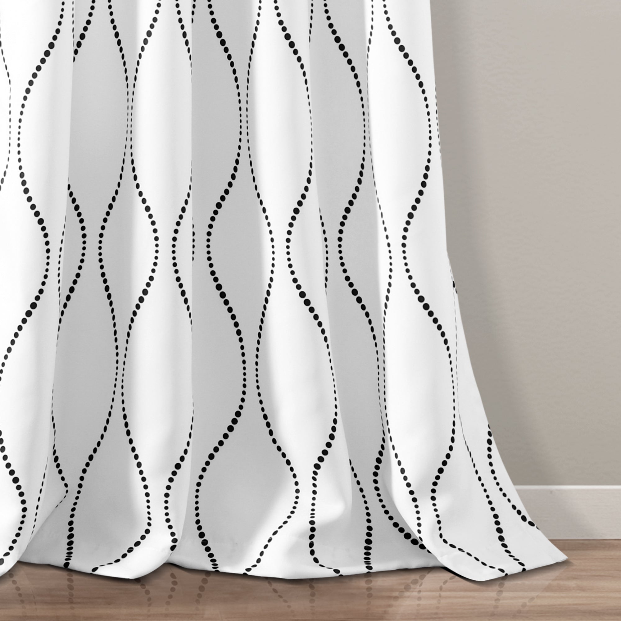 Swirl Light Filtering Window Curtains