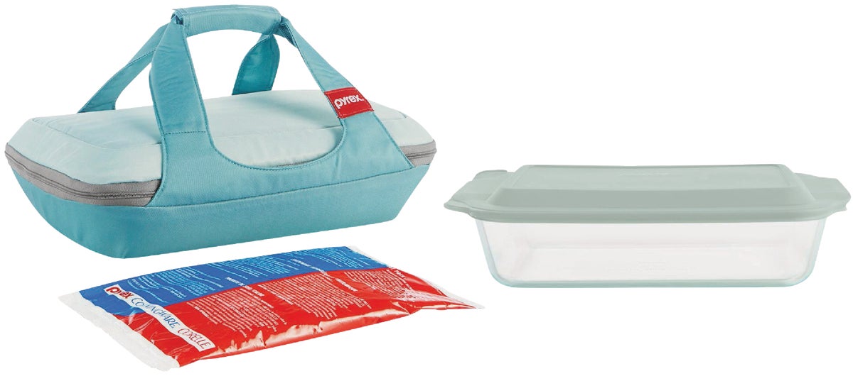 Pyrex Portable Baking Dish with Bag 5 Qt.