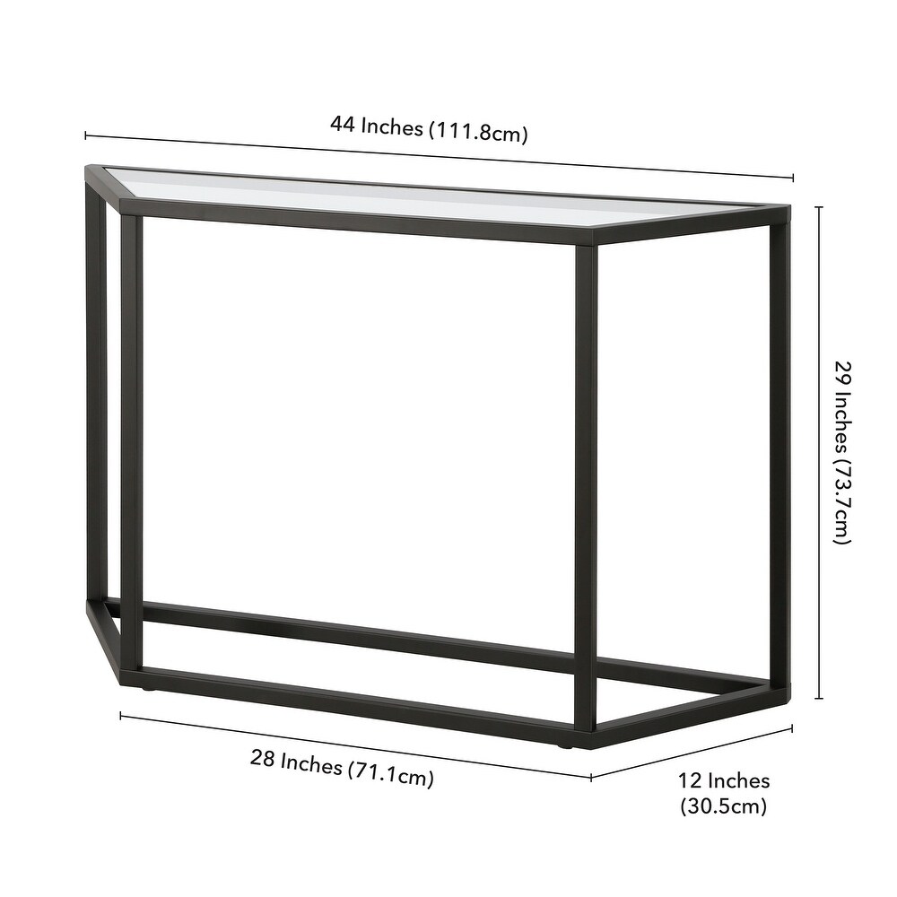 Levi 44'' Wide Trapezoid Console Table   44\