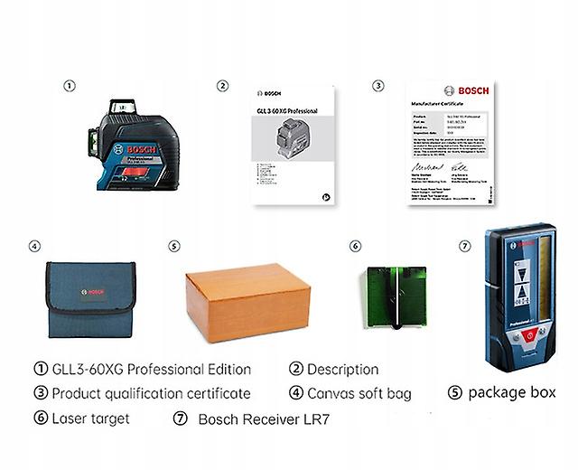 Gll3-60xg Z Lr7 Laser Level Recipient