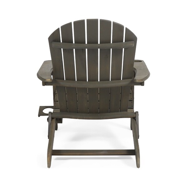 Bellwood Acacia Wood Folding Adirondack Chair by Christopher Knight Home