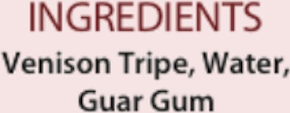 PetKind Tripett Green Venison Tripe Grain- Free Canned Dog Food， 12.8-oz can， case of 12